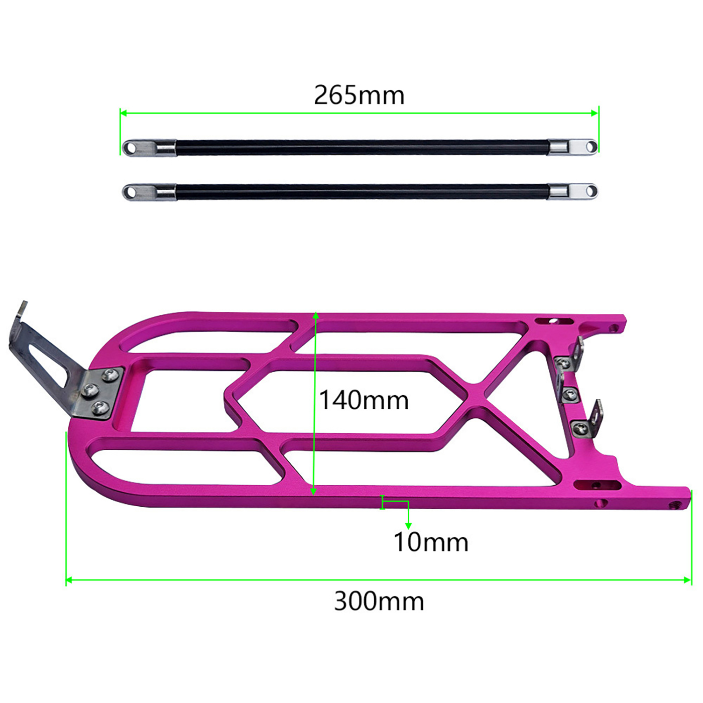 Für Brompton Faltrad Aluminium – Bike Cargo Rack Bewertung und Preis